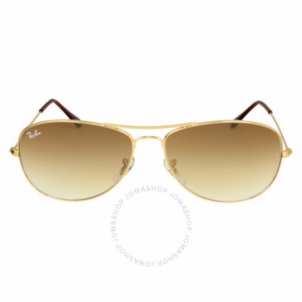 Ray-Ban Pilot Gold-Tone Metal Frame Sunglasses